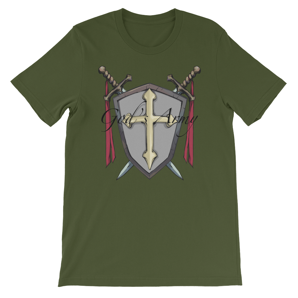 God's Army Short Sleeves T-Shirts #001