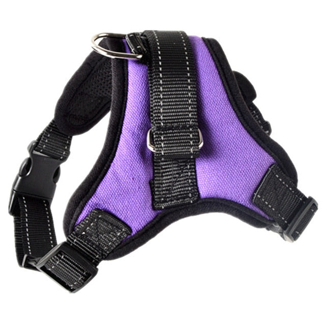 Pet Dog and Cat Adjustable Harness with Leash Reflective and Breathable for Small and Large Dog Harness Vest Pet Supplies