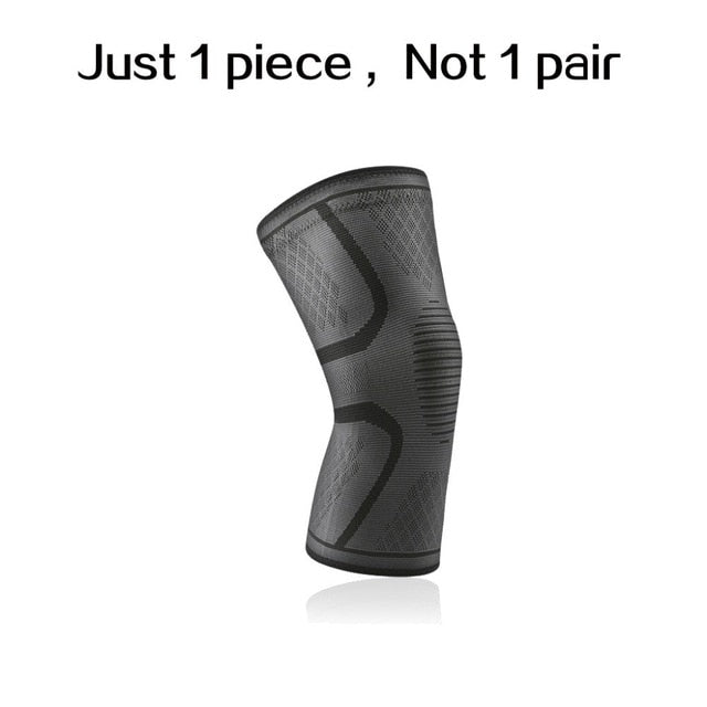 WorthWhile 1 PC Elastic Knee Pads Nylon Sports Fitness Kneepad Fitness Gear Patella Brace Running Basketball Volleyball Support