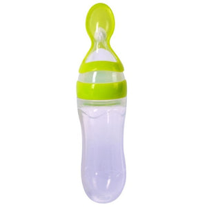 Baby Spoon Bottle Feeder Dropper Silicone Spoons for Feeding Medicine Kids Toddler Cutlery Utensils Children Accessories Newborn